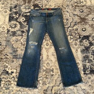 Express Jeans Size 12 Long Stella Boot Leg